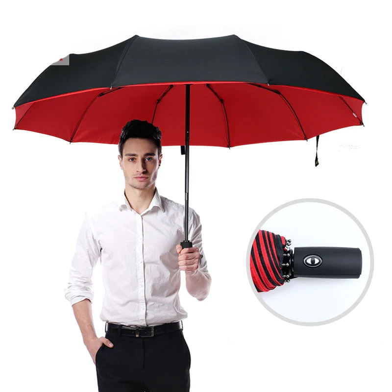 Billede af en vindtæt stormparaply i robust design