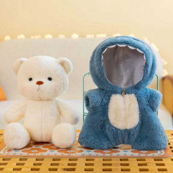 Kælen plys-bamse: Blødt, plyssede materiale, ideel som gave til børn og voksne, trøstende følgesvend