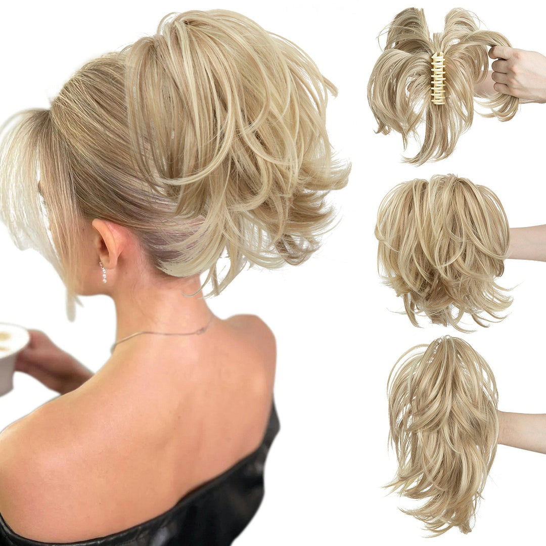 Gør din hestehale fyldigere med denne hårstyling pony wrap. Naturligt look og nem opsætning.