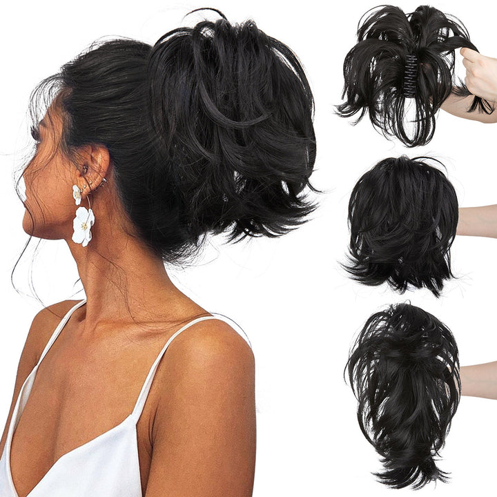 Naturligt look pony wrap til hurtig og elegant hestehale styling. Skab volumen uden besvær.