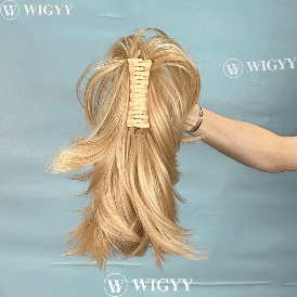 Elegant volume pony wrap, der giver din hestehale et naturligt og fyldigt look på få sekunder.
