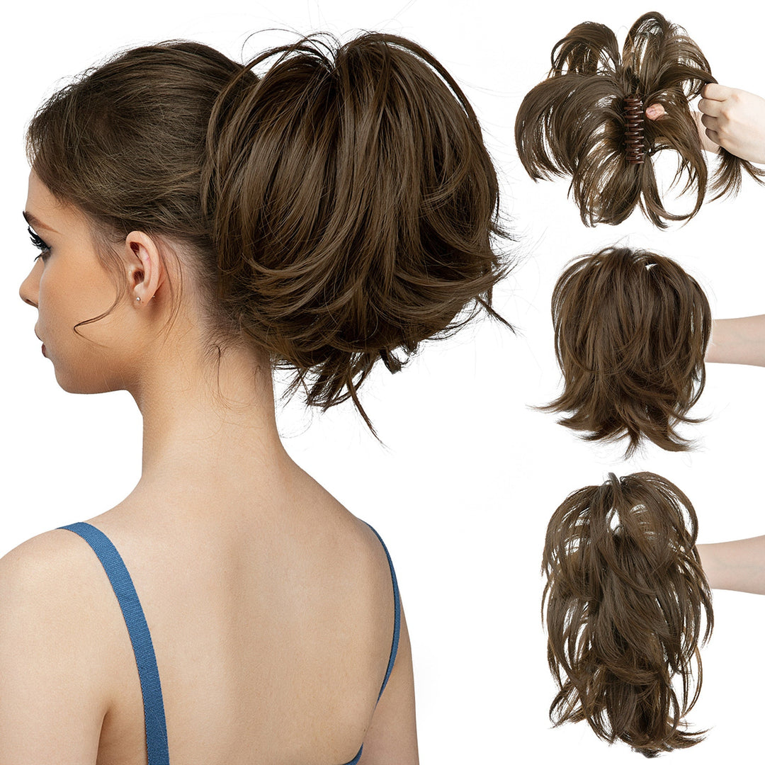 Kvinde Hår Volume Pony Wrap: Den perfekte løsning for en elegant hestehale med ekstra volumen.