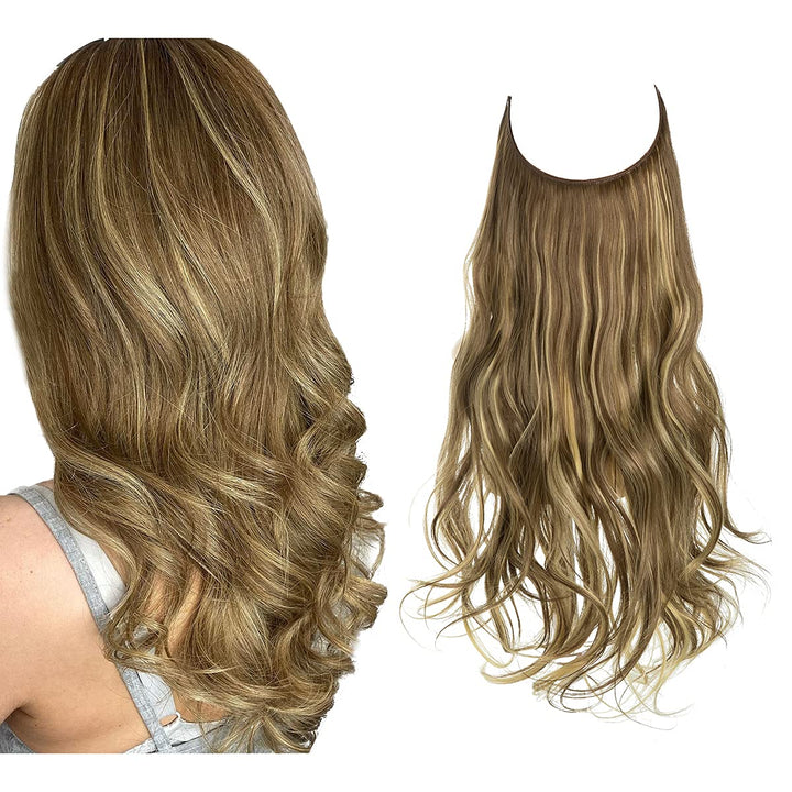 Hårmode: Usynlige extensions, der giver fyldigt og langt hår. Perfekt til kvinder.