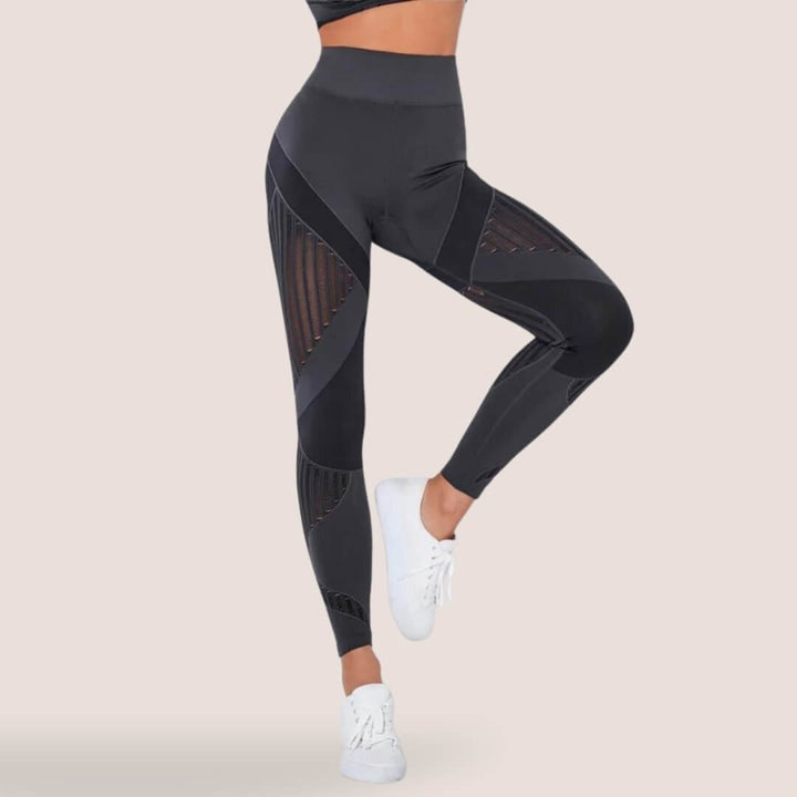 Stilfulde anti-cellulite leggings til kvinder. Perfekte som yogabukser; formgivende & utrolig komfortable.