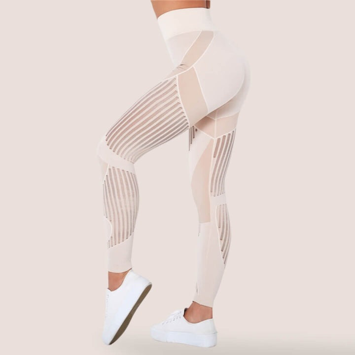 Formgivende kvinde leggings med anti-cellulite effekt. Ideelle som træningsbukser & til hverdagsbrug.