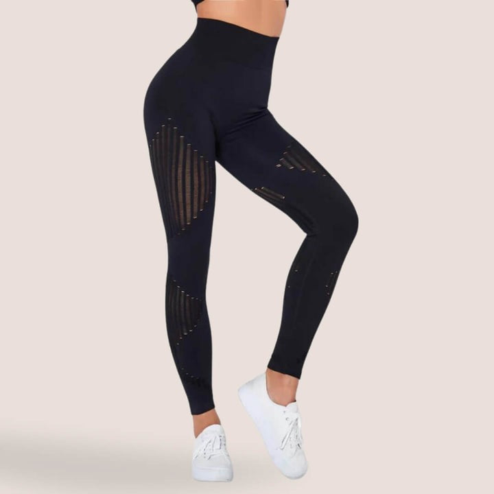Kvinder fashion leggings med anti-cellulite teknologi. Formgivende pasform & komfortabelt design.