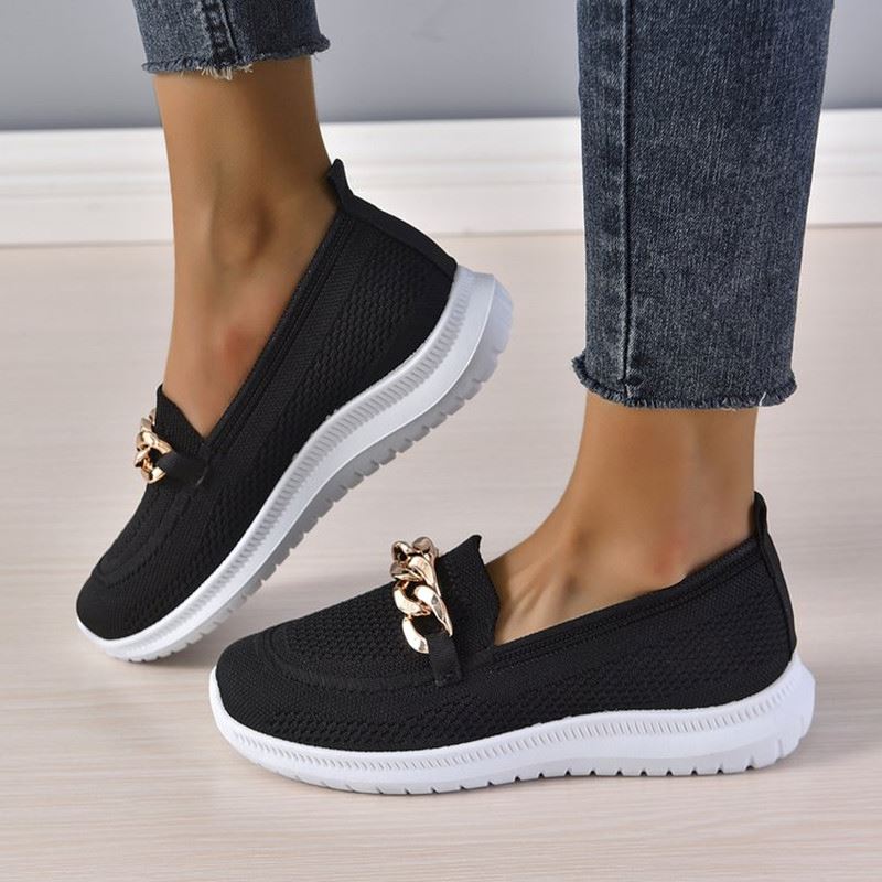 Kvinder ortopædiske sko for sunde fødder. Slip-on design med støtte og komfort til damer.
