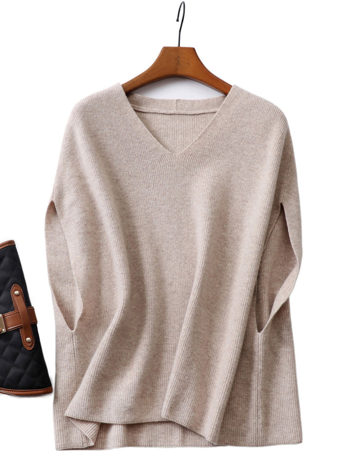 Lækker V-hals vest til kvinder, komfortabel og elegant for modebevidste og alsidige styles.