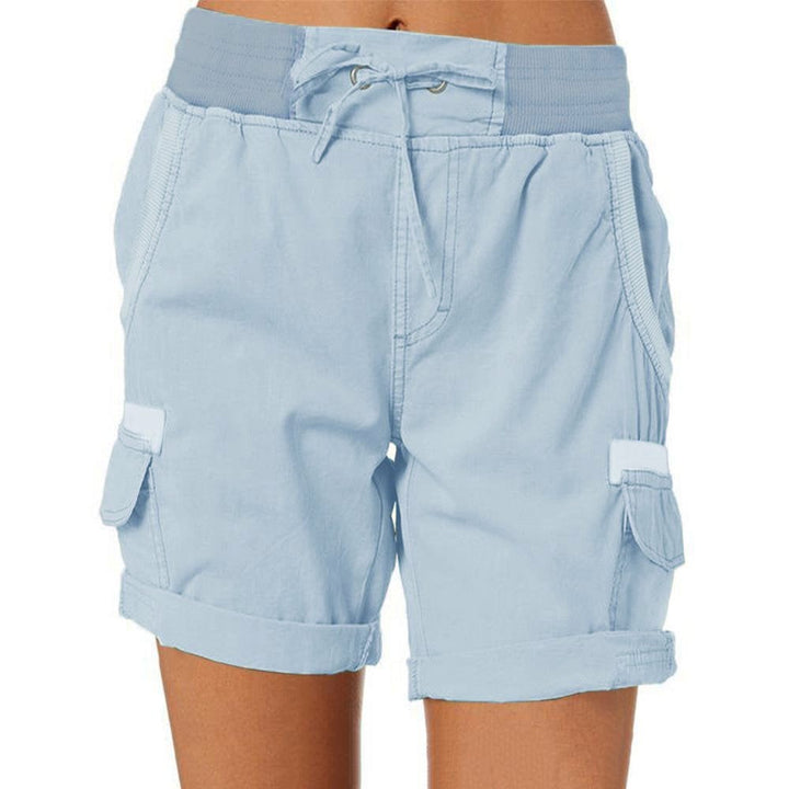 EasyBreeze dame-shorts med høj talje, ideelle til en afslappet sommerdag.