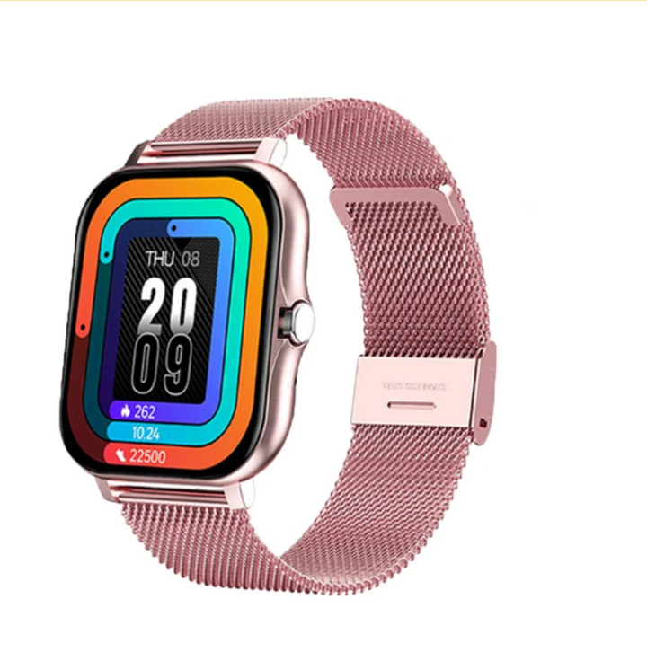 Elegant kvindesmartwatch til sundhedsmonitorering, fitnessur og en aktiv livsstil.