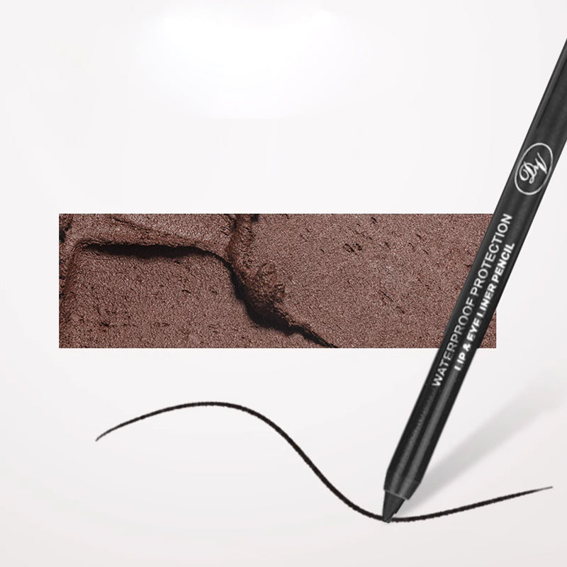 Farverig gel eyeliner til kvinder. 10 nuancer i et vandfast og smudsafvisende sæt for udtryksfulde øjne.