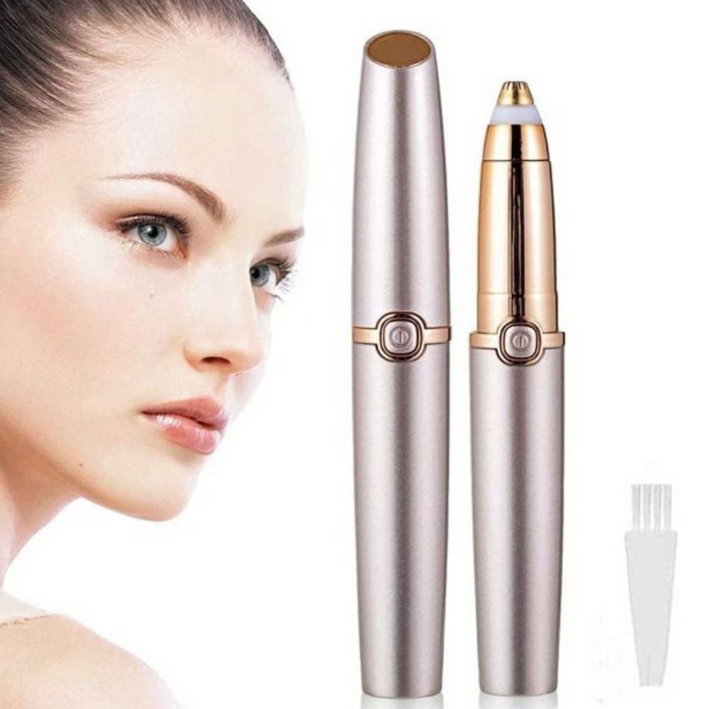 LumaSilk ansigtstrimmer for et fejlfrit look. Forbered huden til makeup med skånsom hårfjerning.