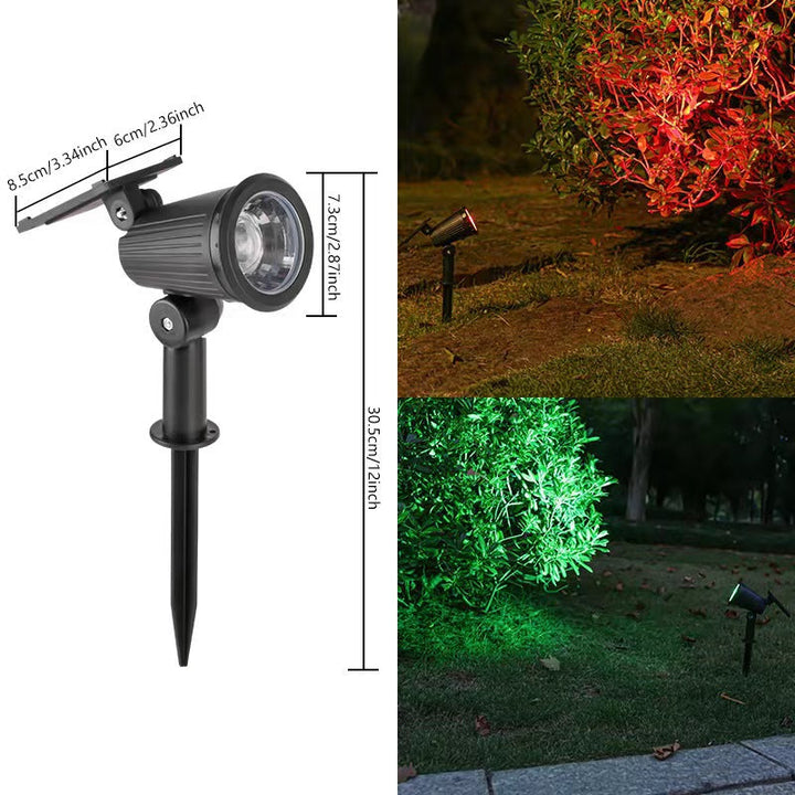 LED Solar Havelampe, vejrbestandig, fokuseret lys, perfekt udendørsbelysning. Ideel til stier og dekorationer.