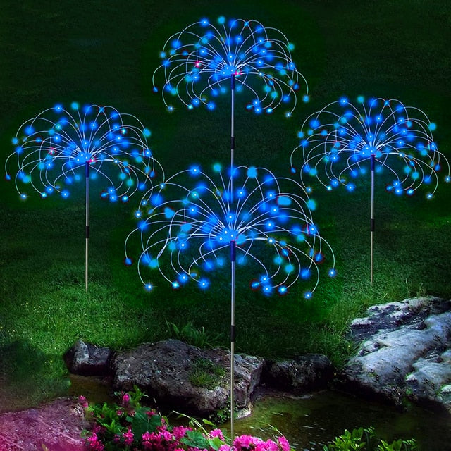 Elegant solcelle dekorationslys, forvandler haven med energibesparende og smuk LED belysning.