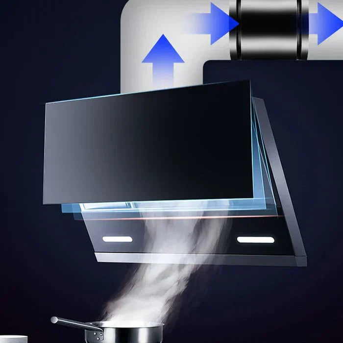 Detaljeret billede af WhisperFlow ventilator, der viser design og materialer.