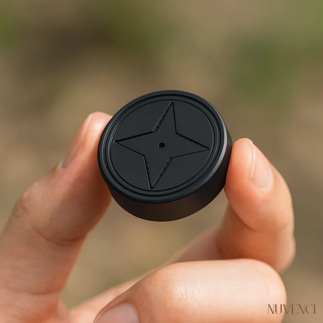 Mini GPS-tracker, vist med nem montering, til hurtig køretøjssporing.