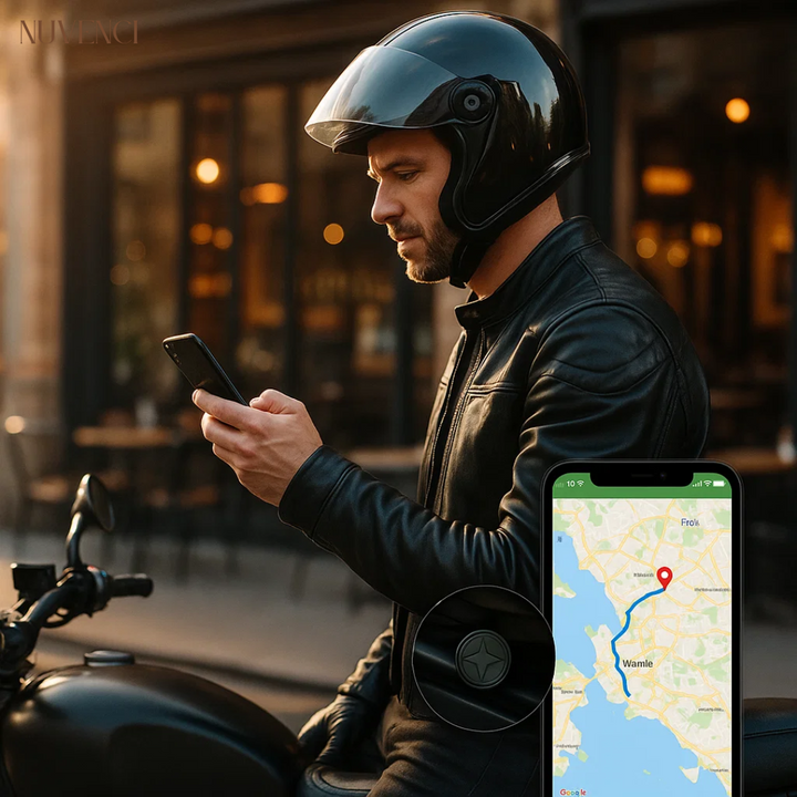 Holdbar mini GPS-tracker til bil, der sikrer langvarig og pålidelig live overvågning.