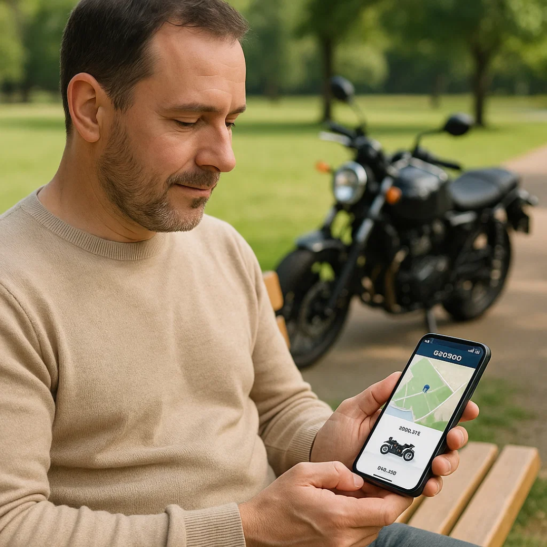 Moderne mini GPS-tracker gadget til bil, der tilbyder pålidelig køretøjssporing.