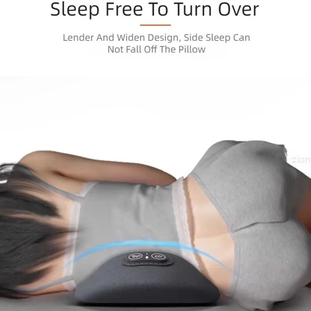 Ergonomisk LindPude rygaflaster for bedre kropsholdning og lindring af lændesmerter og spændinger.