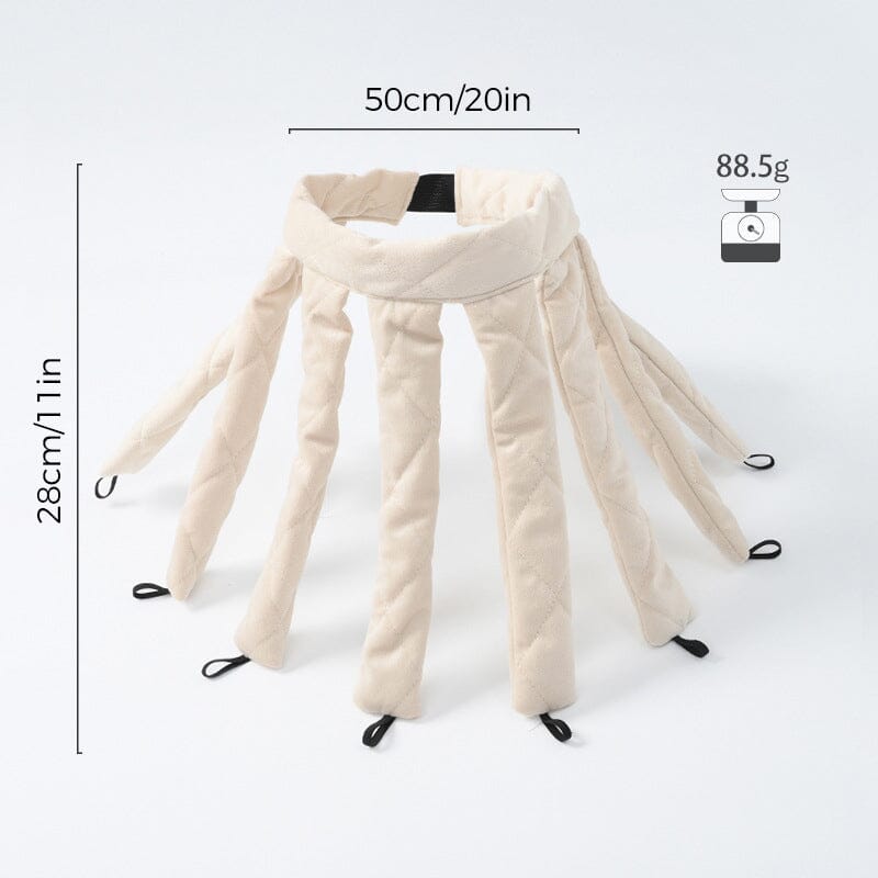 LockenLeicht™️: skånsom styling uden varme, let og bærbar, ideel for skånsomme krøller i beige, vinrød, sort
