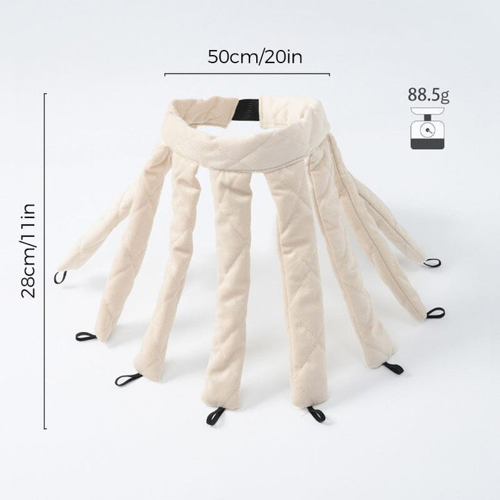LockenLeicht™️: skånsom styling uden varme, let og bærbar, ideel for skånsomme krøller i beige, vinrød, sort