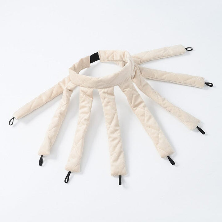 LockenLeicht™️: skånsom styling uden varme, let og bærbar, ideel for skånsomme krøller i beige, vinrød, sort