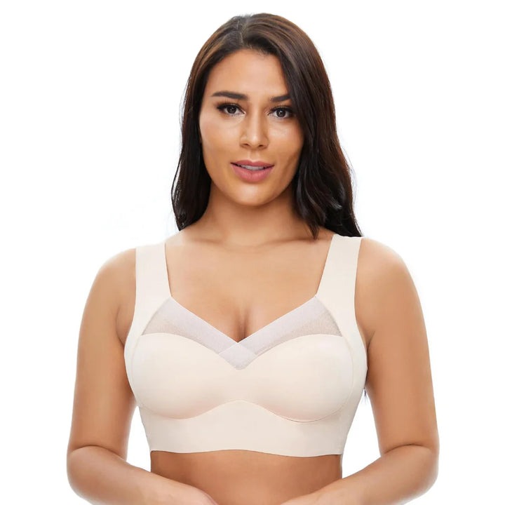 LoveYourShape sømløs push up BH giver flot løft og form. Behagelig og støttende kvindeundertøj.