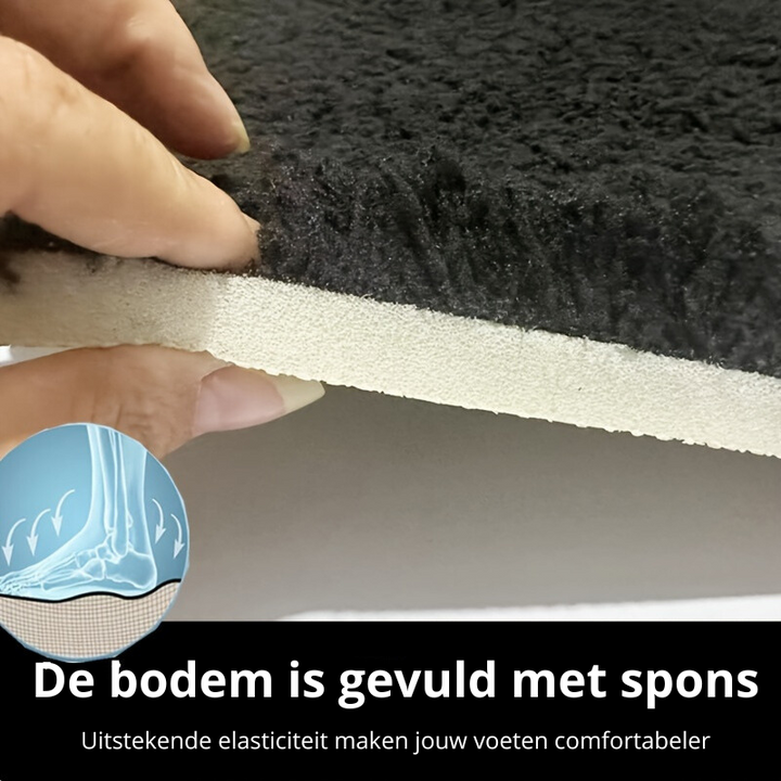 Superblød og absorberende badeværelsesmåtte, perfekt til tørre fødder og wellness-følelse.
