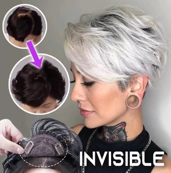 Elegant LushLift hårtopper, perfekt til at tilføje fylde og selvtillid til kvinders hårstyling.