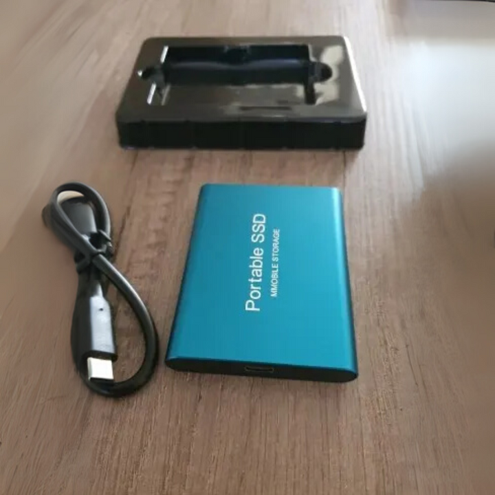 Digital lagring gjort nemt: En bærbar SSD med lynhurtig adgang til alle dine data.