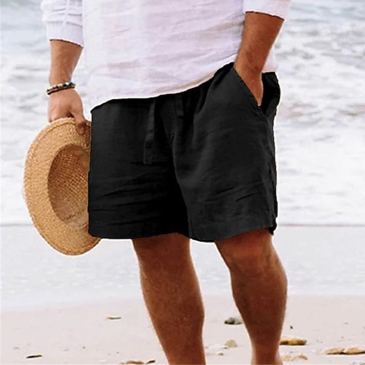 Casual herre shorts til stranden, komfortable og alsidige til sommerens mange aktiviteter og ferie.