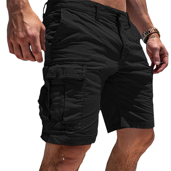 Komfortable mænds cargo shorts, perfekte til sommer. Stilfulde og praktiske sommershorts med lommer.