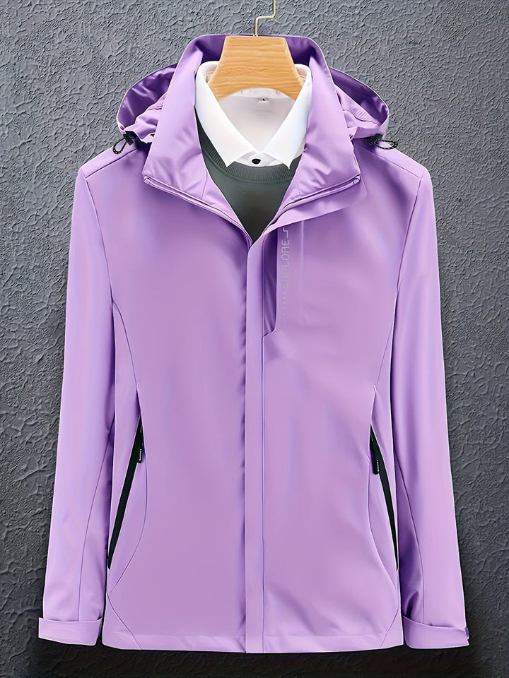 Dottie mænds softshell jakke. Åndbar og vandafvisende overgangsjakke til udendørs aktiviteter.