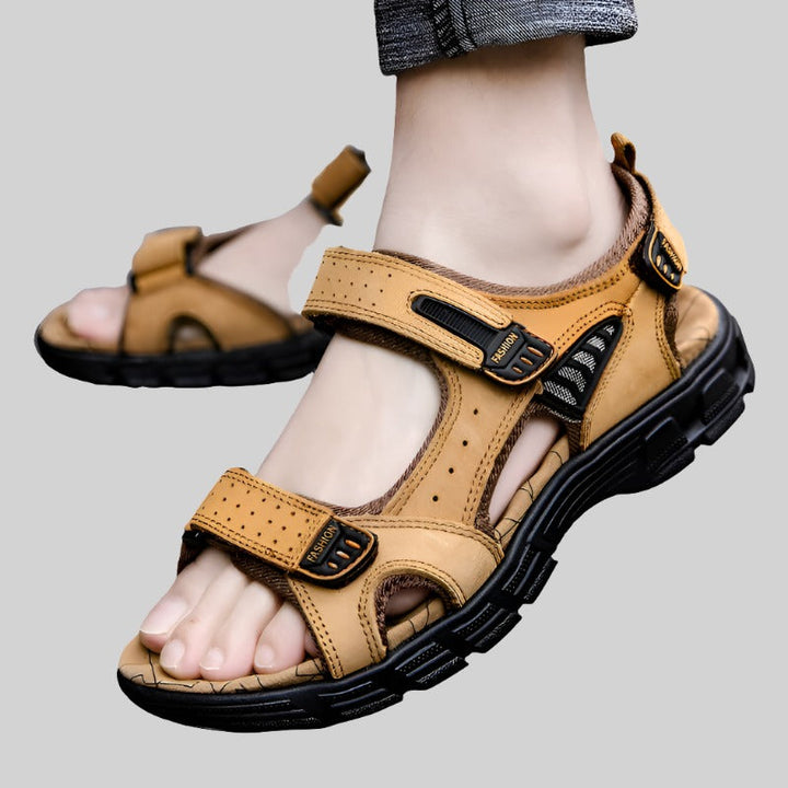 Elijah mænds casual sommersandaler, der giver smertelindring og optimal komfort til dine fødder.