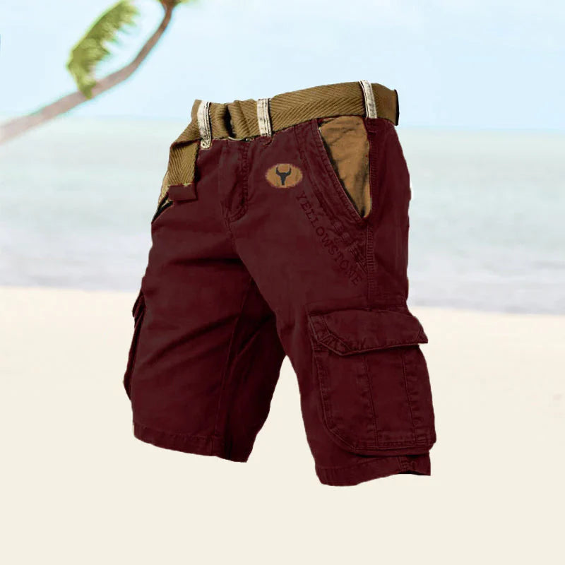 Holdbare FlexEase mænds fritidsshorts med forstærkede syninger. Perfekt til hverdags- og udendørsbrug.
