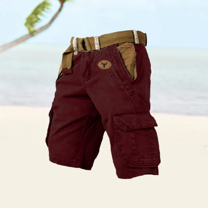 Holdbare FlexEase mænds fritidsshorts med forstærkede syninger. Perfekt til hverdags- og udendørsbrug.