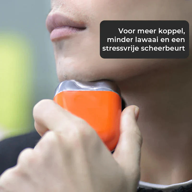 Elektrisk mini barbermaskine til mænds personlig pleje, perfekt til grooming på farten. Effektiv og diskret.