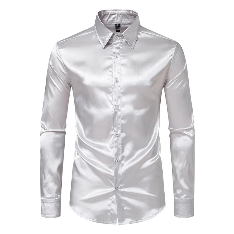 Alsidig herreskjorte, velegnet til business casual, fest og hverdag. En uundværlig del af mænds garderobe.