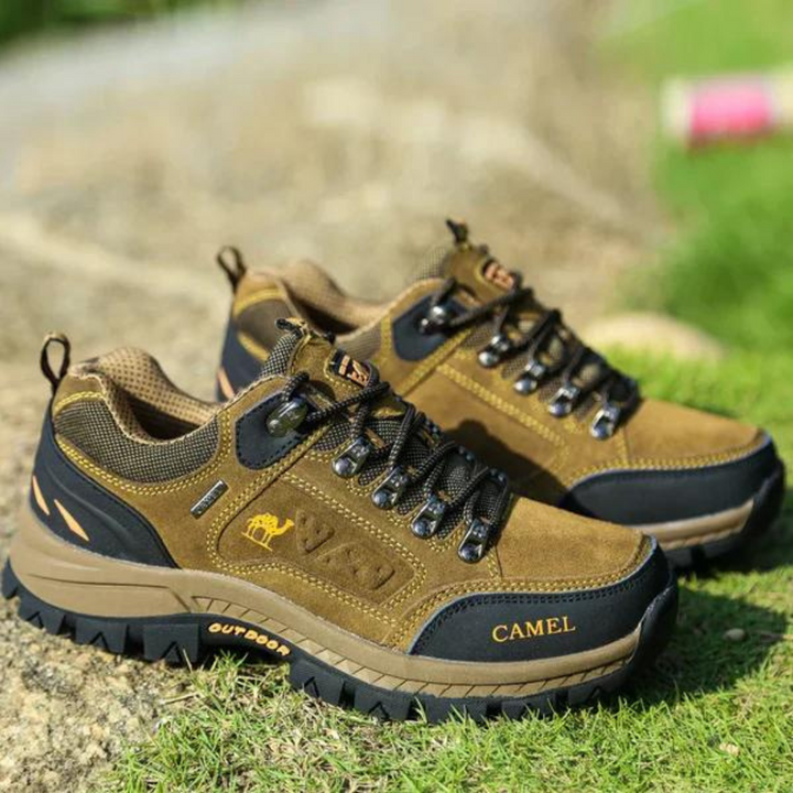 Mænds vandtætte TrailPro trekking sko. Åndbar og robust til lange vandreture i al slags vejr.