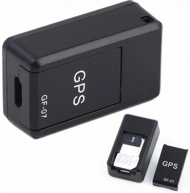 Magnetisk Mini GPS-tracker til biler med sort, diskret design til upåfaldende fastgørelse på køretøjer.
