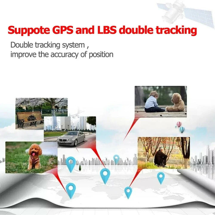 Magnetisk Mini GPS-tracker, kompakt, sort, til diskret sporing. Stærk magnet, nem installation, intet abonnement nødvendigt.