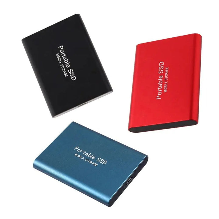 Ultrahurtig Bærbar Ekstern SSD Harddisk til PC & Laptop