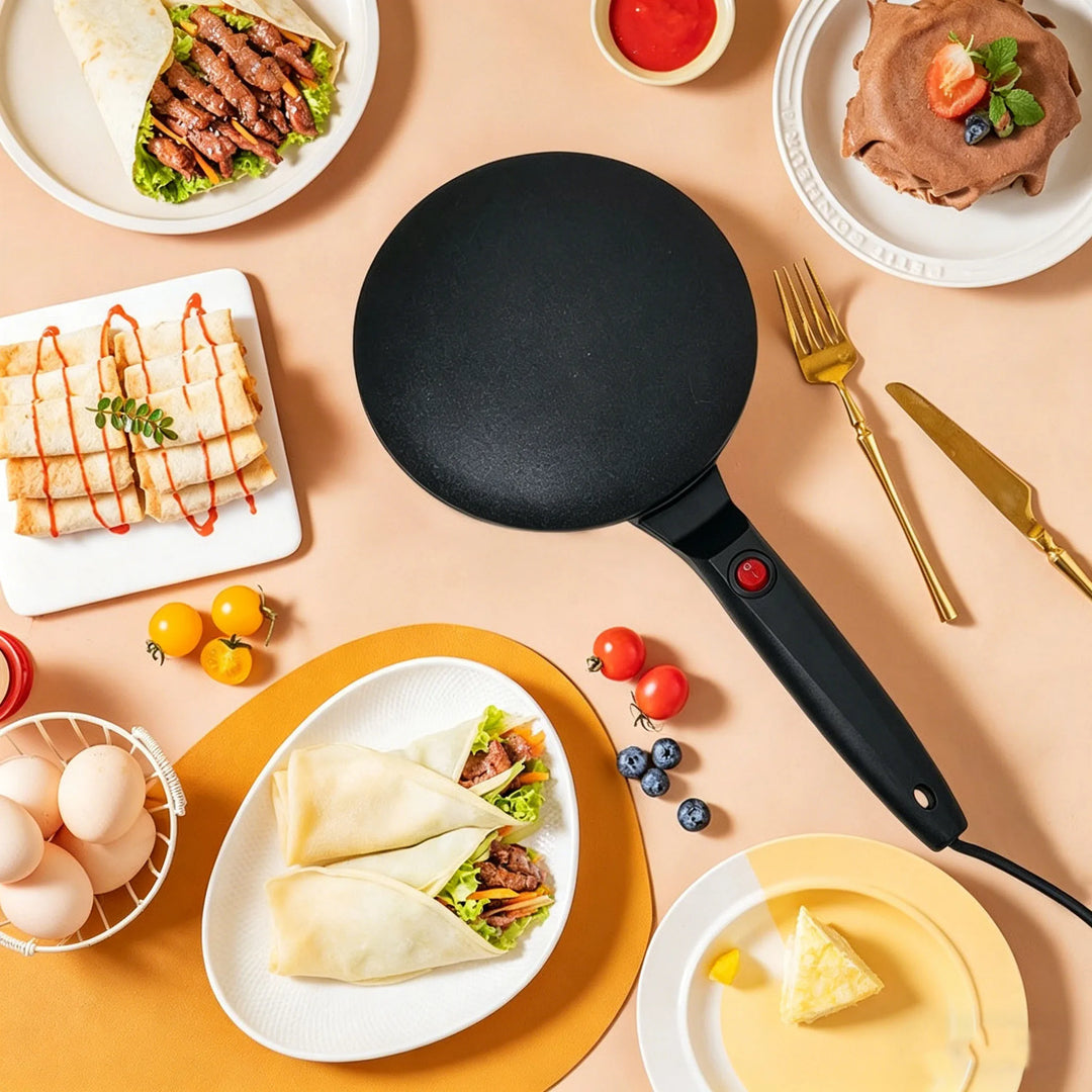 Elektrisk Crêpe-Maker til Perfekte Pandekager