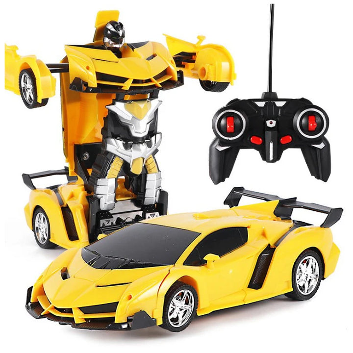 Børns RC Transformeringsbil - Robotlegetøj 2.4GHz