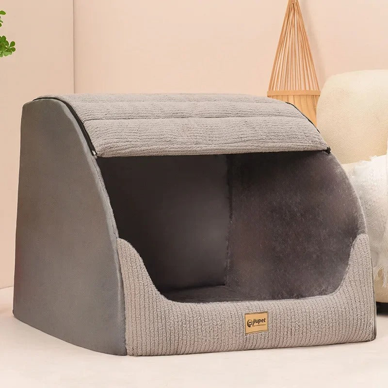 Hundetelt i flannel for komfort og varme – Aftageligt