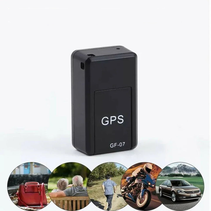 Mini magnetisk GPS tracker til bil & ejendele. Ideel til real-time sporing & tyverisikring.