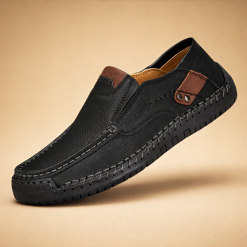 Komfortable slip-on sko til herrer. Ideelle til en casual, men stilfuld hverdag.