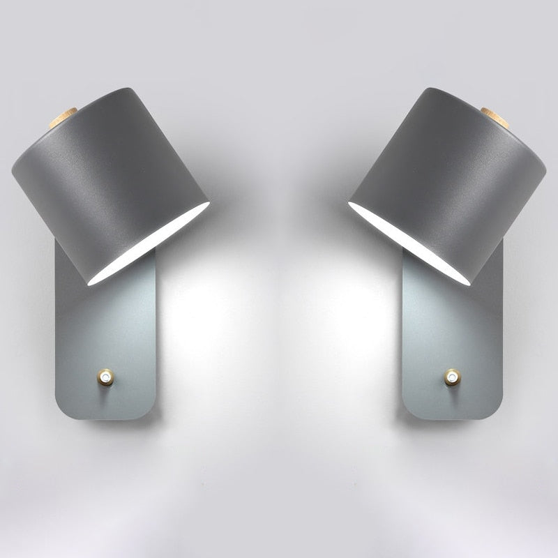 Smart LED væglampe. Energieffektiv belysning i et moderne og elegant design til hjemmet.