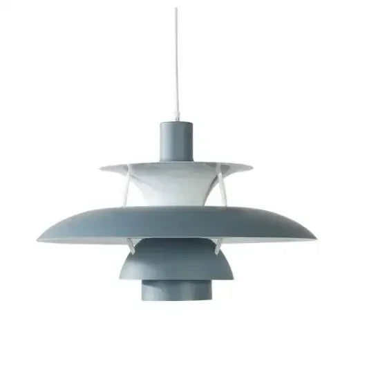 Moderne rund LED-loftslampe med dæmpbart lys, elegant design, fremstillet af aluminium og akrylglas