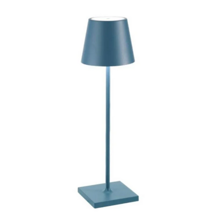 Moderne Touch LED-bordlampe, stilfuldt udseende, minimalistisk, energieffektiv, berøringsstyring til beboelsesrum.